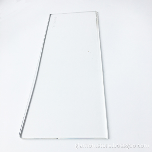 Acrylic Transparent Cake Baking Tool Acrylic Plastic Bevelled Edge Foolproof Scraper